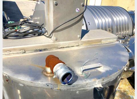 Stainless steel mixing tank 25 HL (2 500 liters)