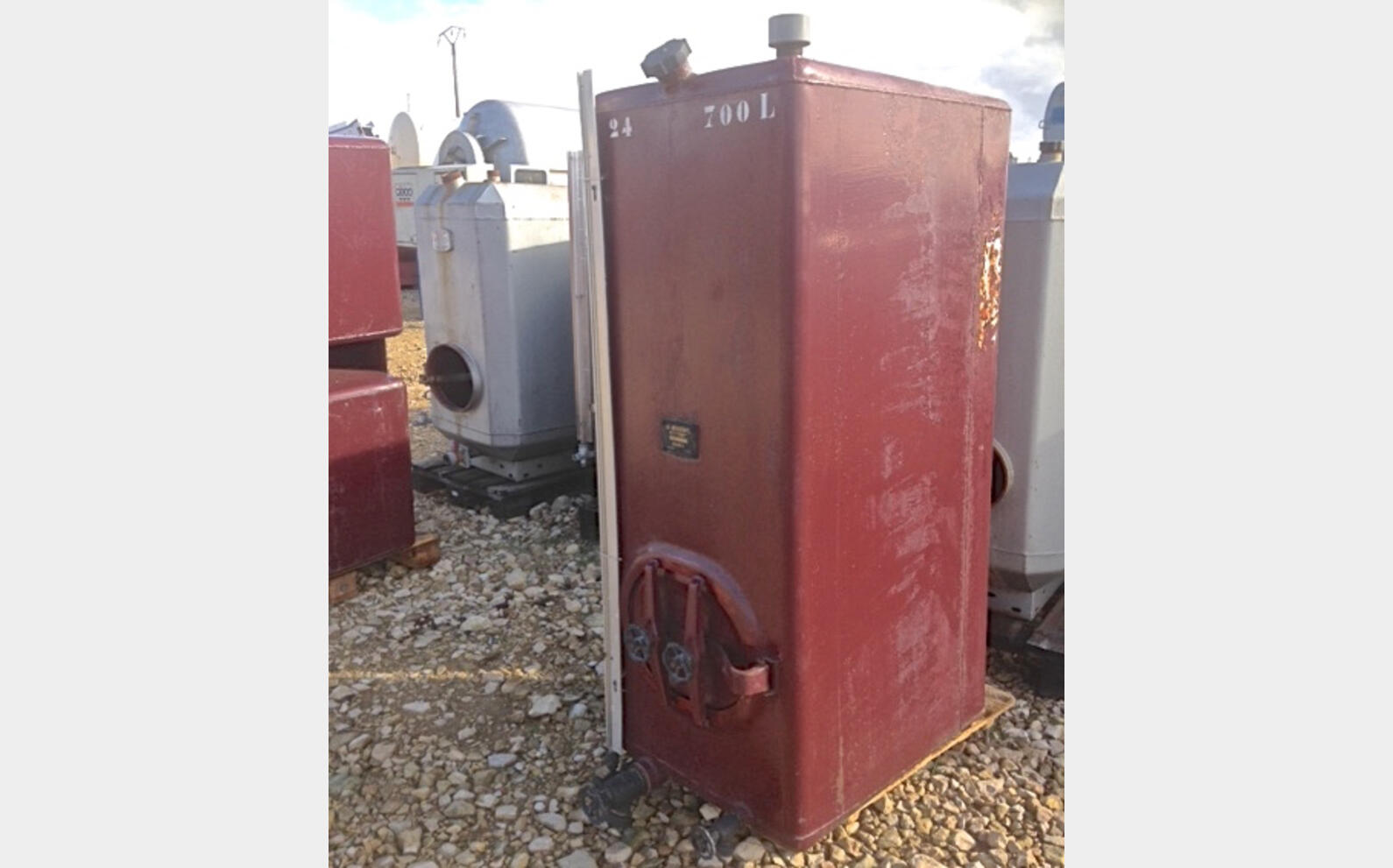 Cuve acier de 7.5 hls