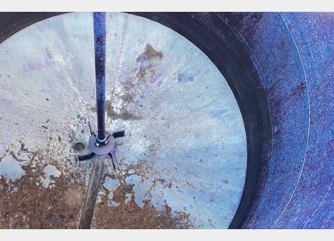 Stainless steel mixing tank 25 HL (2 500 liters)