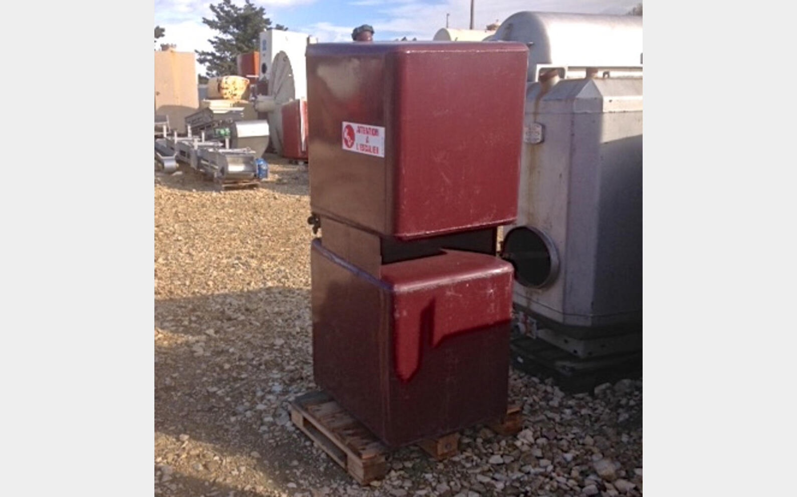 Cuve acier de 3.5 hls