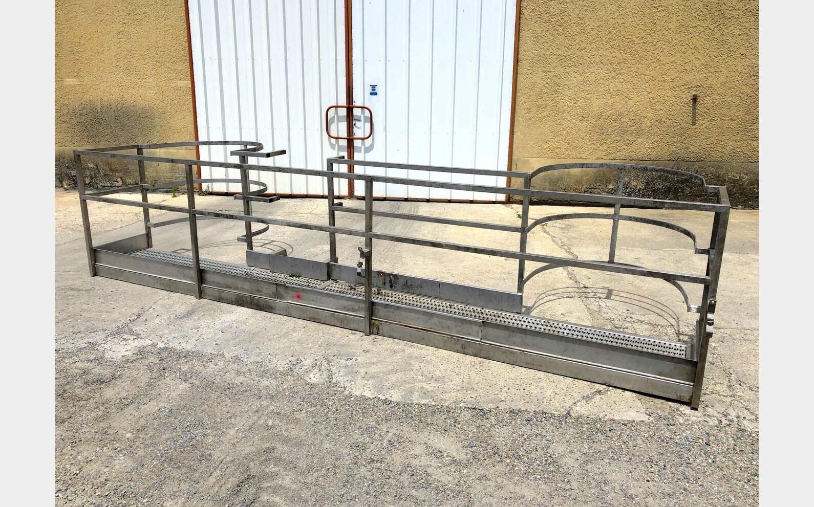 Passerelle inox