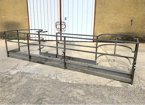 Passerelle inox