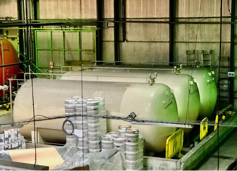 Coated steel tank  215 HL (21 500 liters)