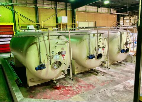 Coated steel tank  215 HL (21 500 liters)