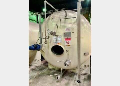 Cuve acier rev&ecirc;tu - Prise de mousse 215 HL (21 500 litres) SIRIO ALIBERTI