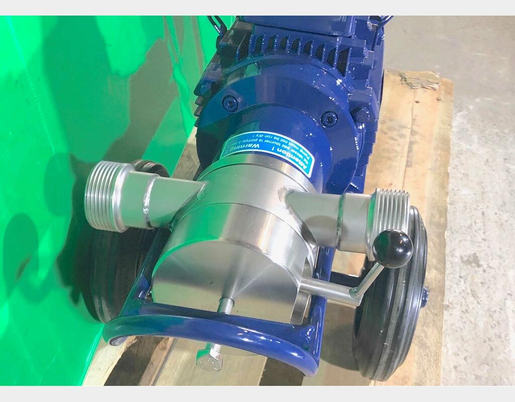 Stainless steel impeller pump - With bypass