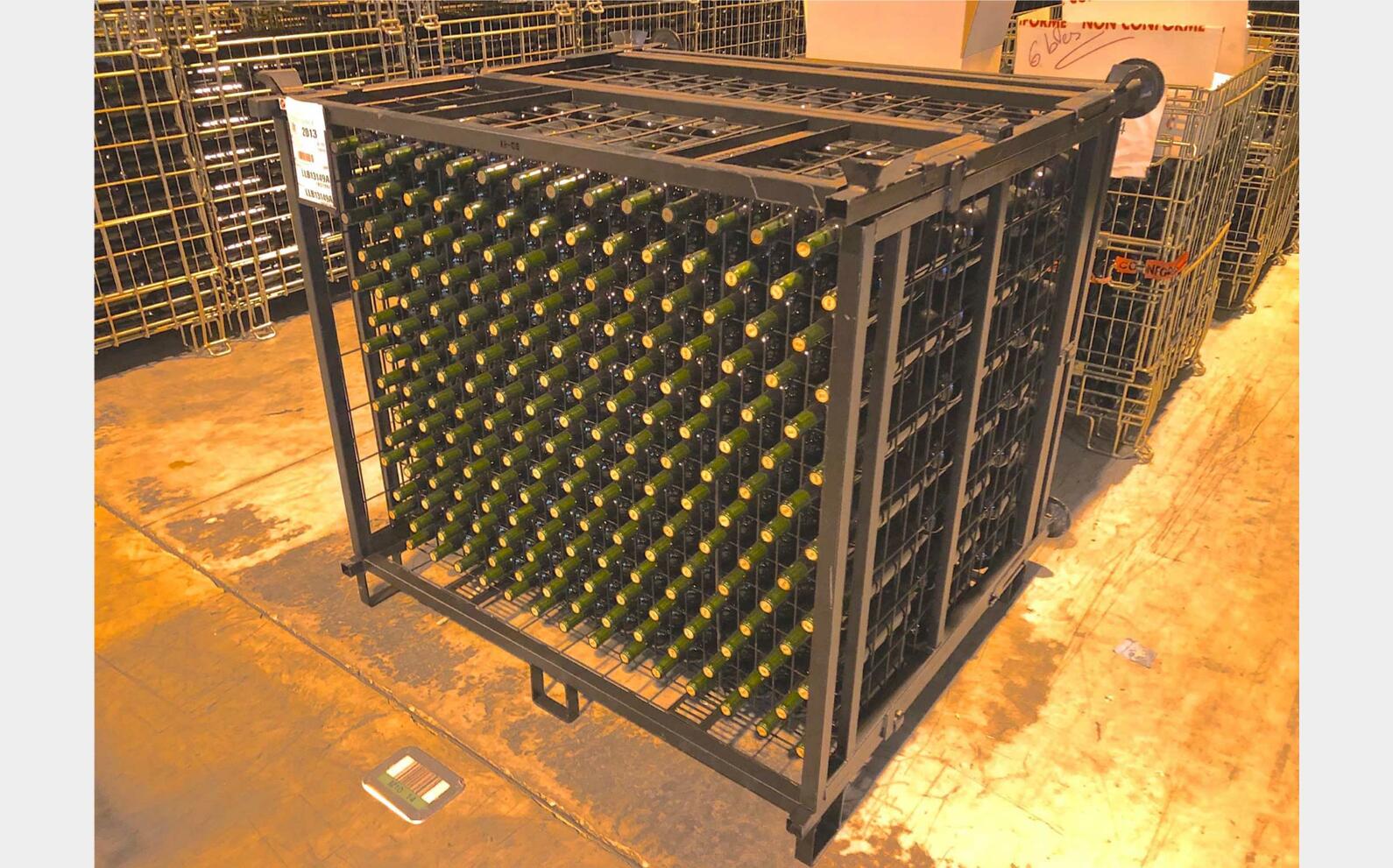 Bottle box container