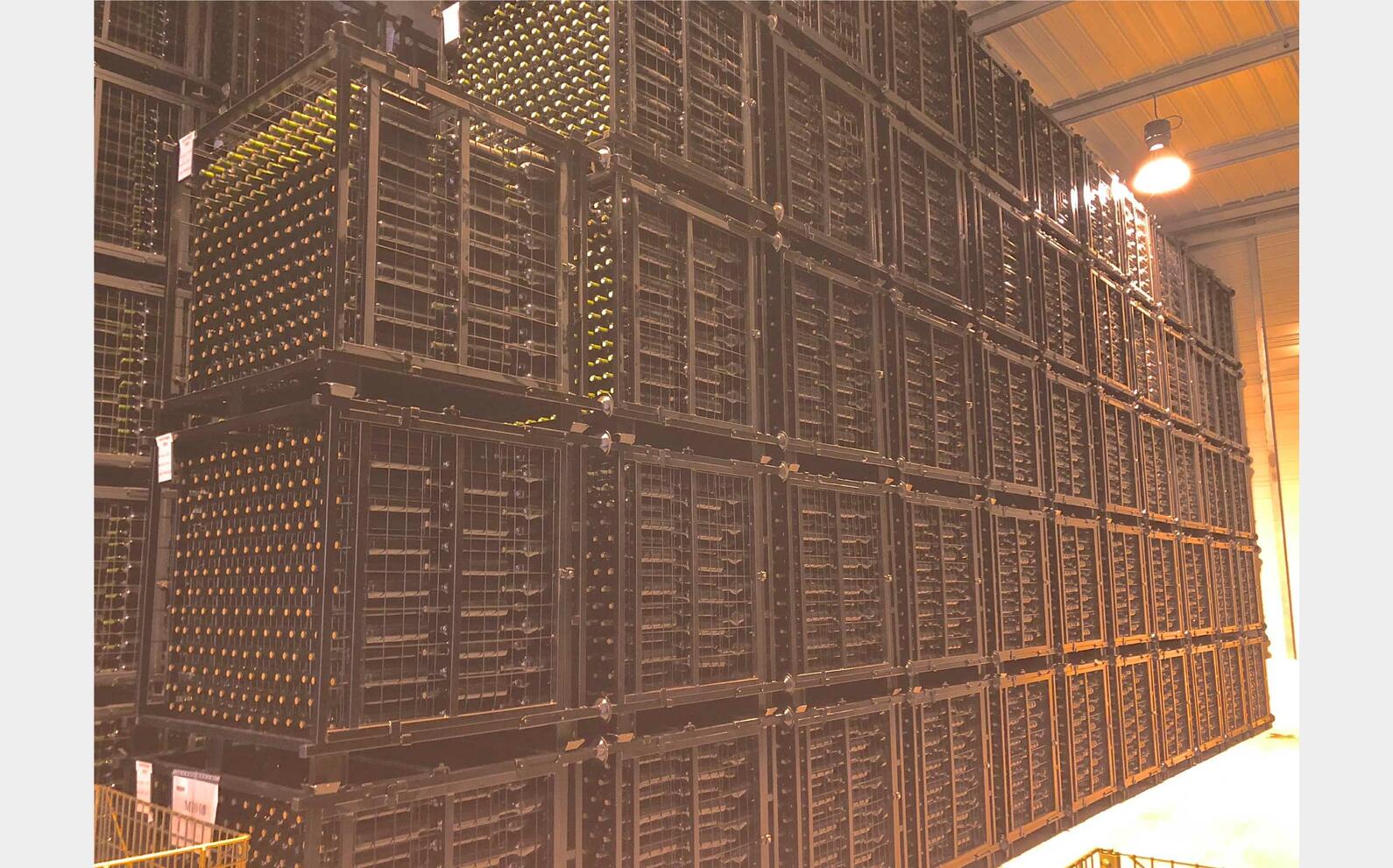 Conteneur box bouteilles