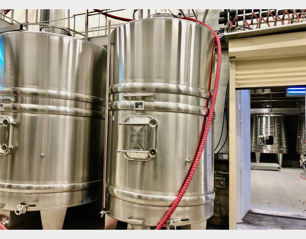 Cuve inox 53 HL (5 300 litres) LEJEUNE