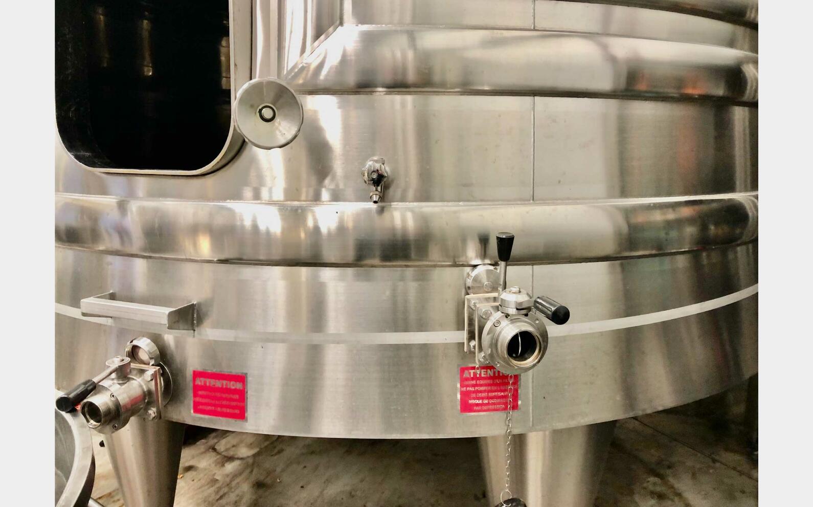 Stainless steel tank 304 99 HL (9 900 liters) LEJEUNE