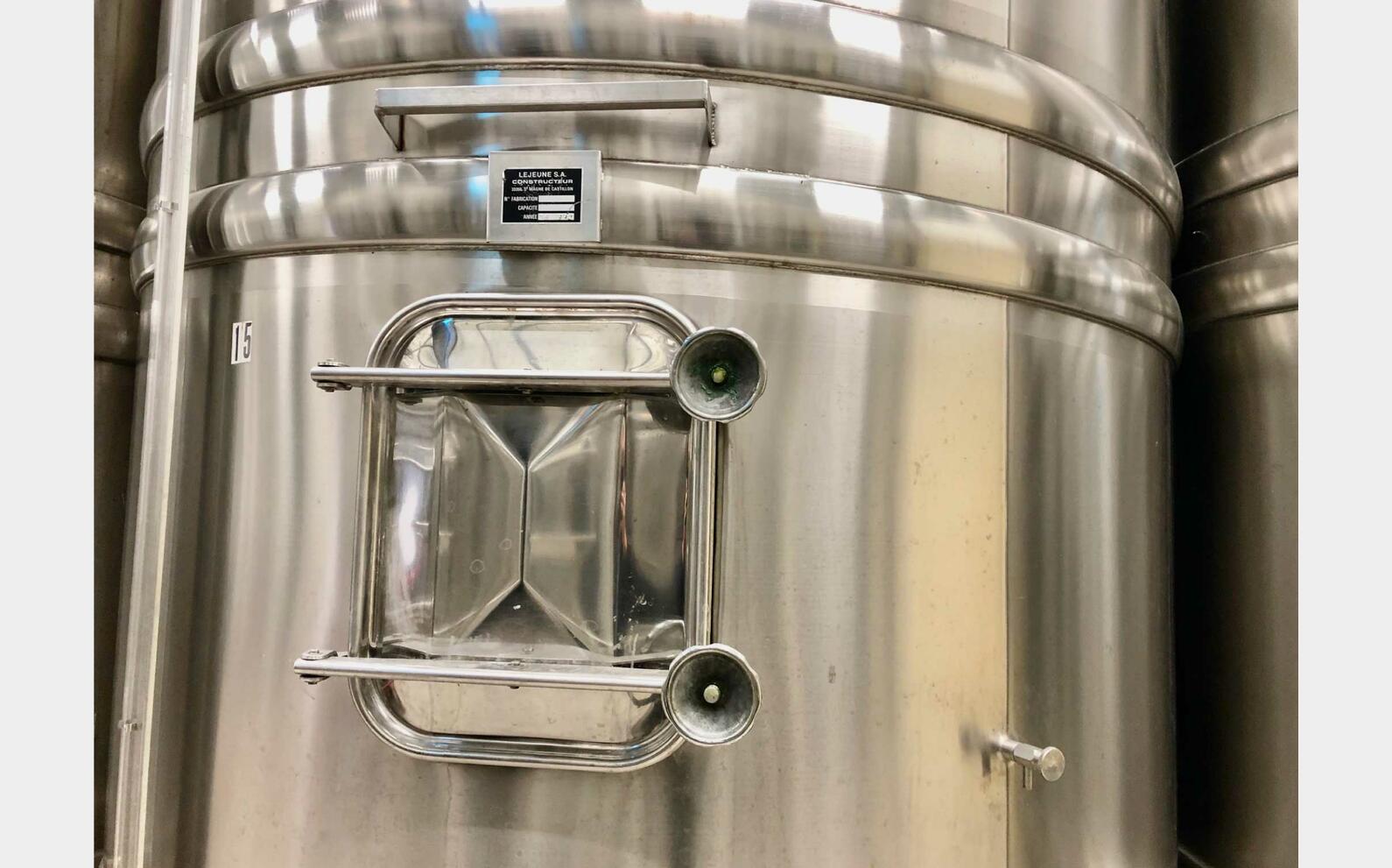 Cuve inox 304 90 HL (9 000 litres) LEJEUNE