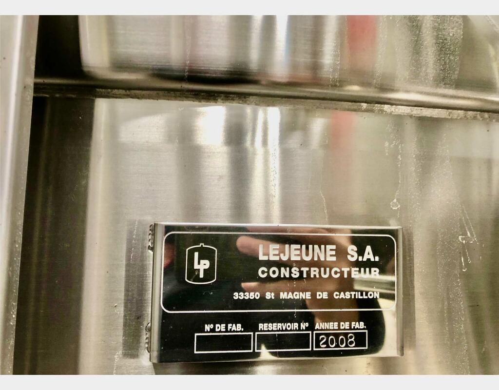 Cuve inox 304