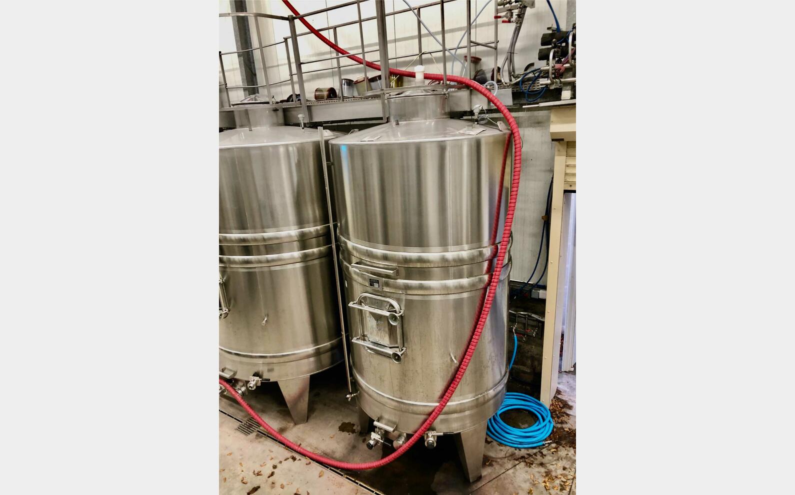 Cuve inox 53 HL (5 300 litres) LEJEUNE