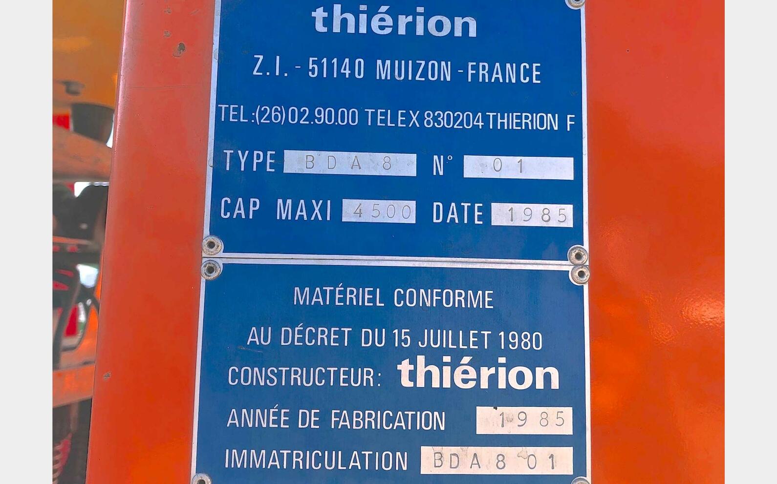 Emboxeuse d&eacute;semboxeuse Thierion motoris&eacute;s