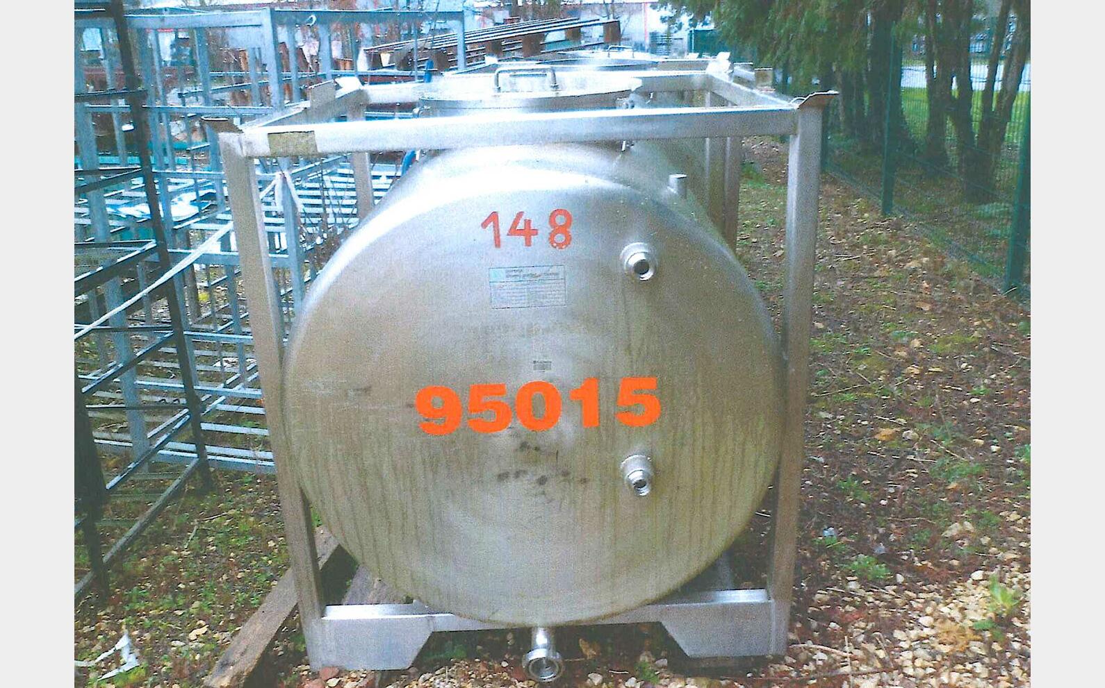 conteneur stockage INOX