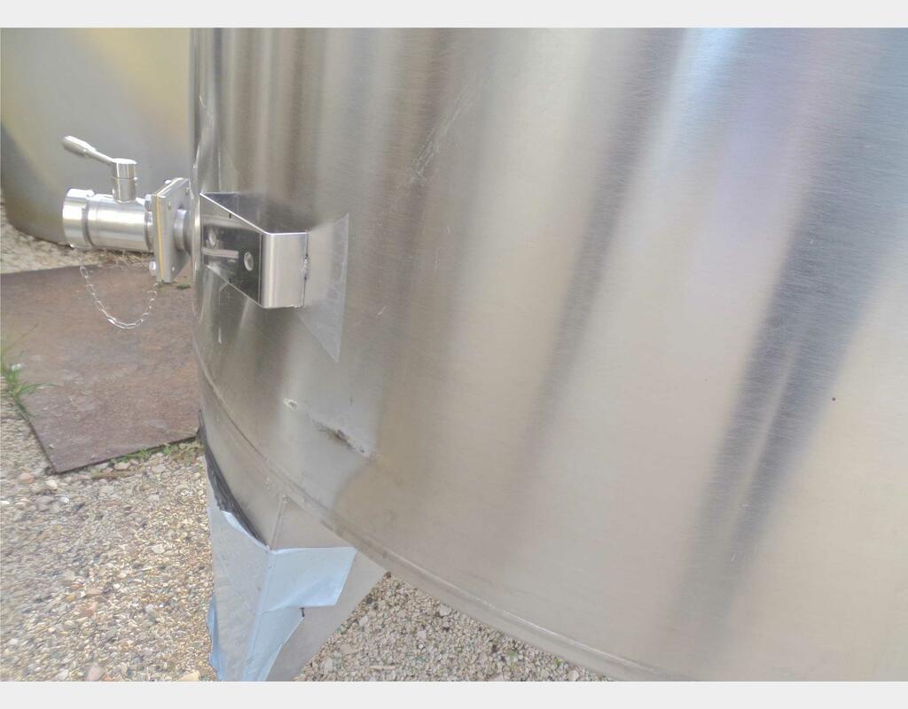 304 stainless steel tank - Model SPABP2800 - Curved bottom - Floating hat