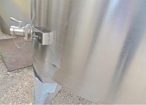 304 stainless steel tank - Model SPABP2800 - Curved bottom - Floating hat