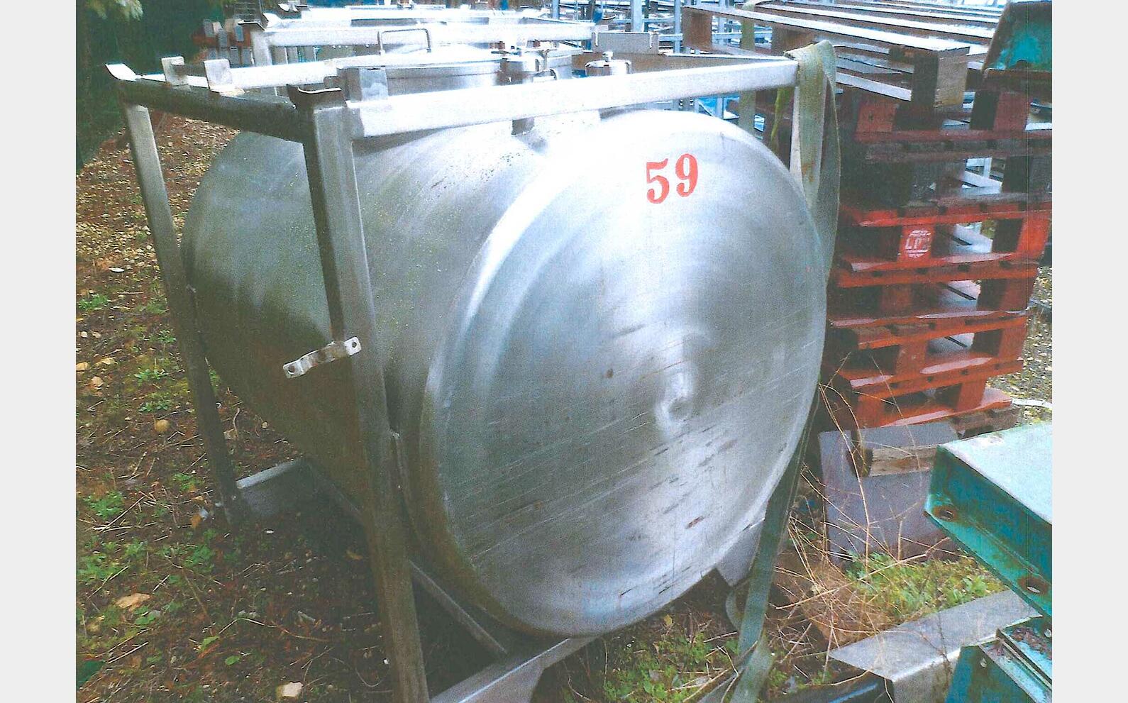 conteneur stockage INOX