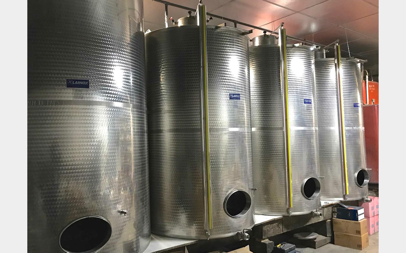 cuve inox de stockage