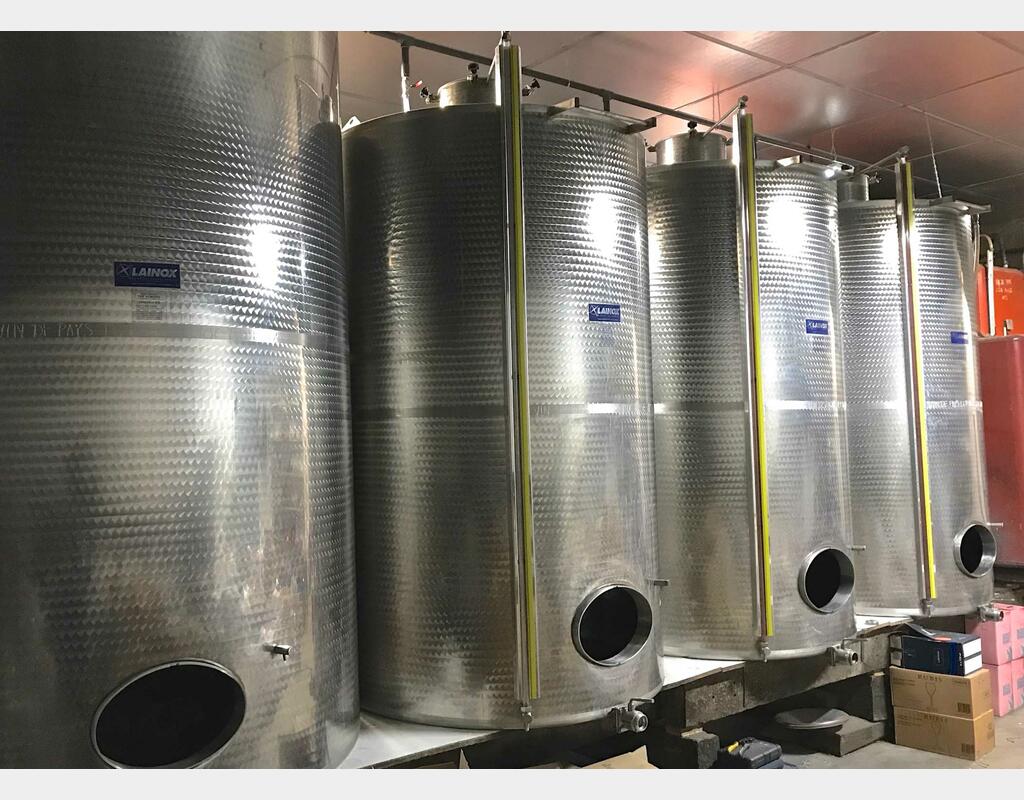 cuve inox de stockage