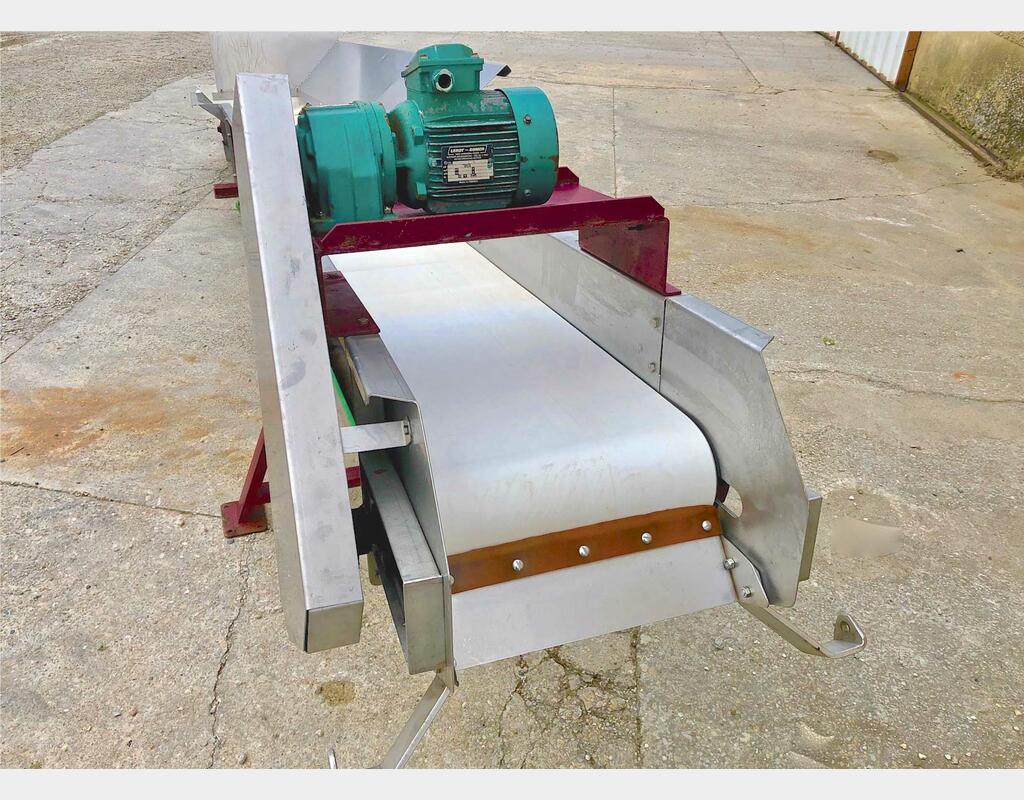 Tapis élévateur à bande 5 m - Marque : MERCIER