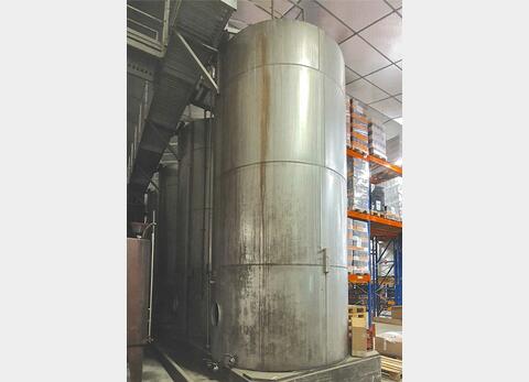 cuve stockage inox fond plat