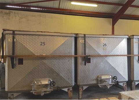 Cuve inox 70 hls de vinification marque : Bressanne
