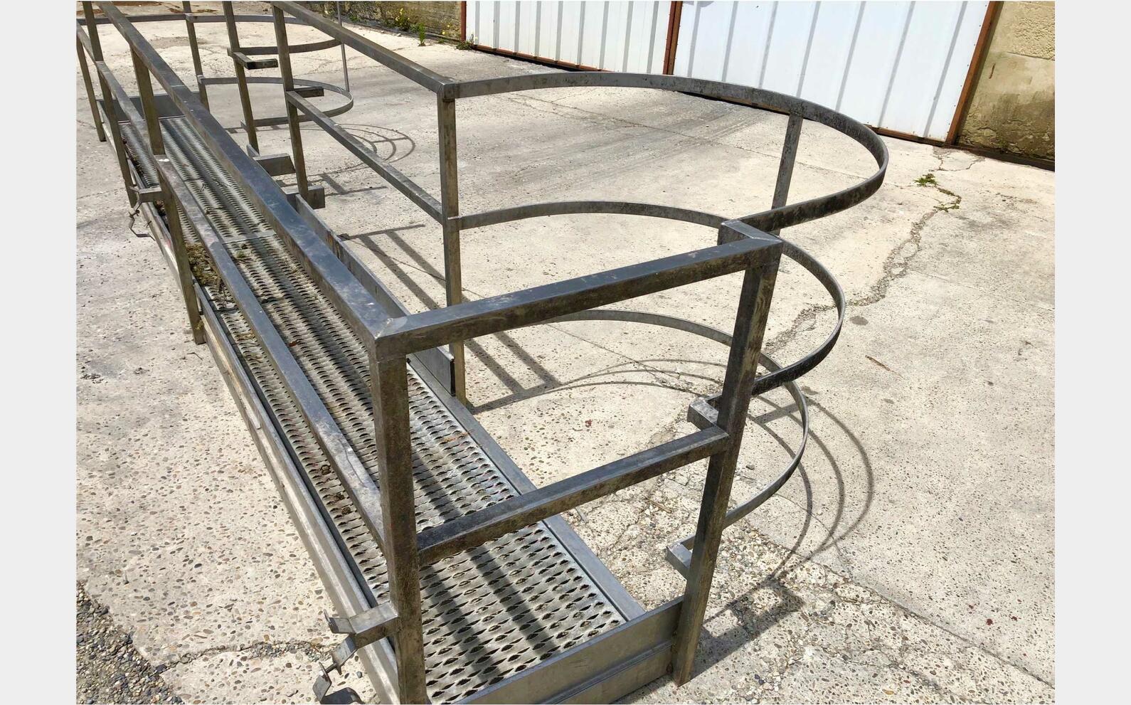Passerelle inox