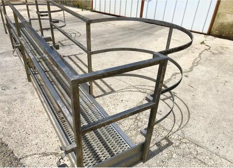 Passerelle inox
