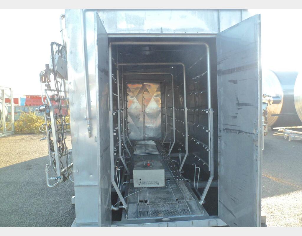Tunnel de lavage - de chariot Inox