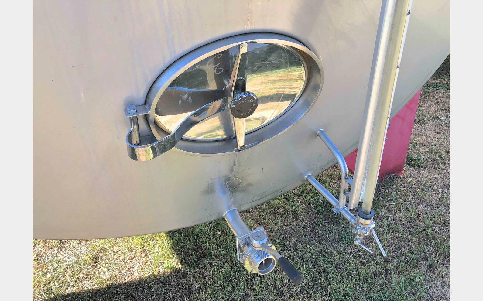 Cuve inox horizontale ALFA LAVAL