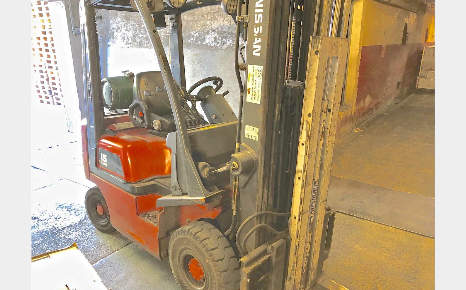 Chariot &eacute;l&eacute;vateur &agrave; gaz CST19