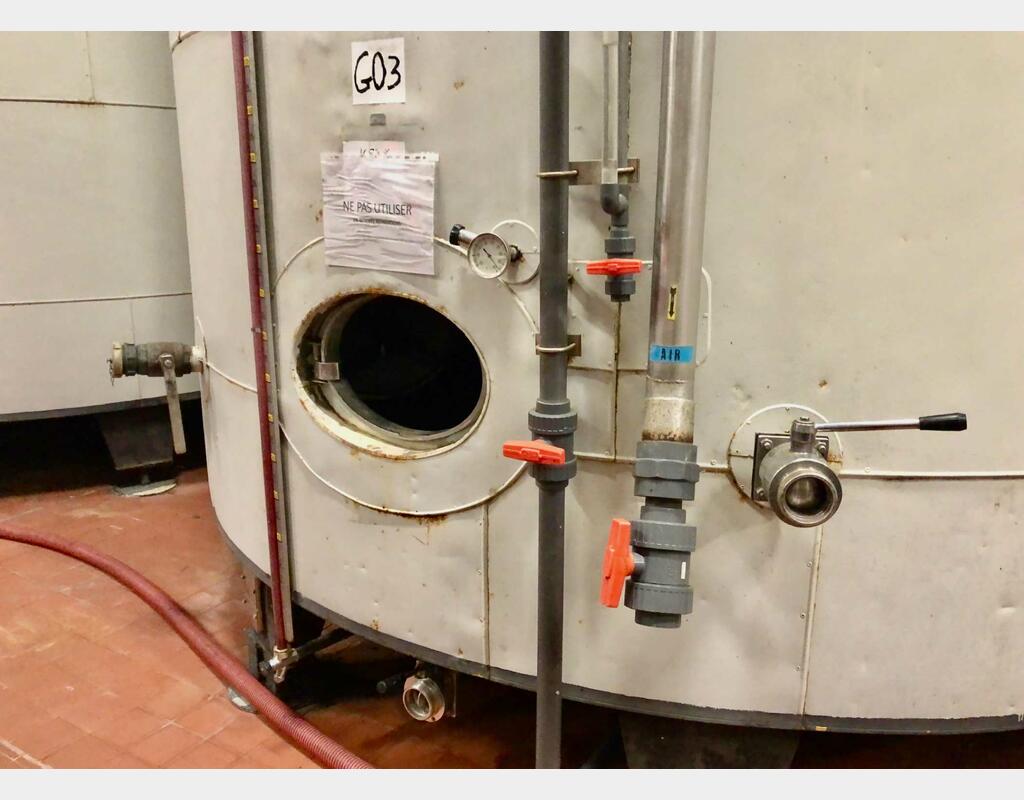 Stainless steel tank - Insulated