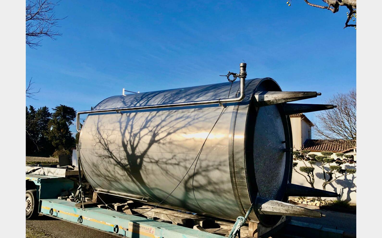 Cuve inox 316L- Ferm&eacute;e 250 HL (25 000 litres) PIERRE GUERIN