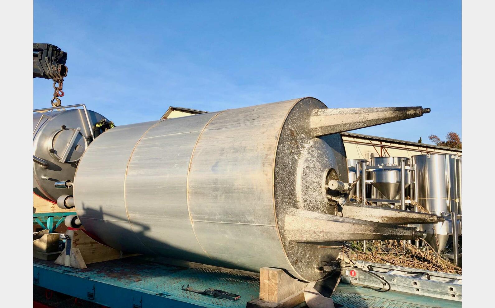 Stainless steel tank - Insulated 50 HL (5 000 liters) PIERRE GUERIN