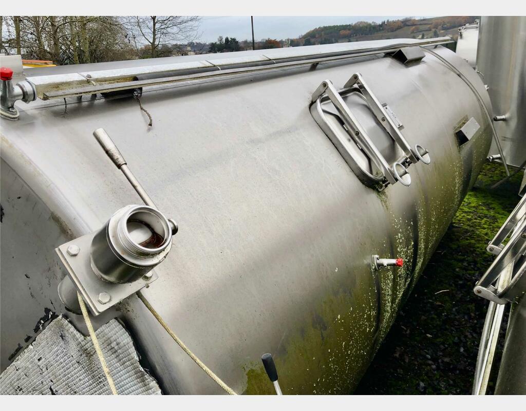 Stainless steel tank 304 - Flat bottom