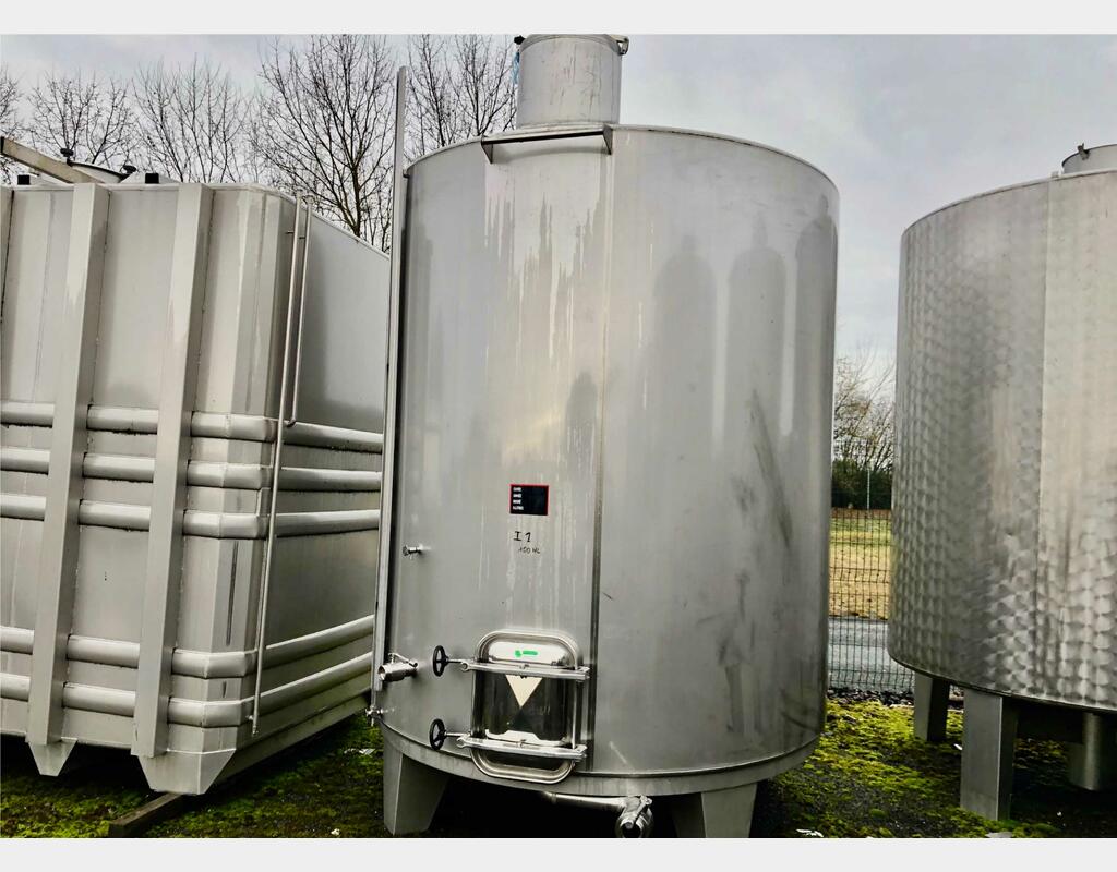 Cuve inox 304L 100 HL (10 000 litres)