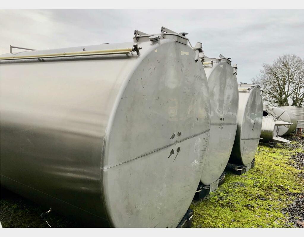 Stainless steel tank 304 - Flat bottom