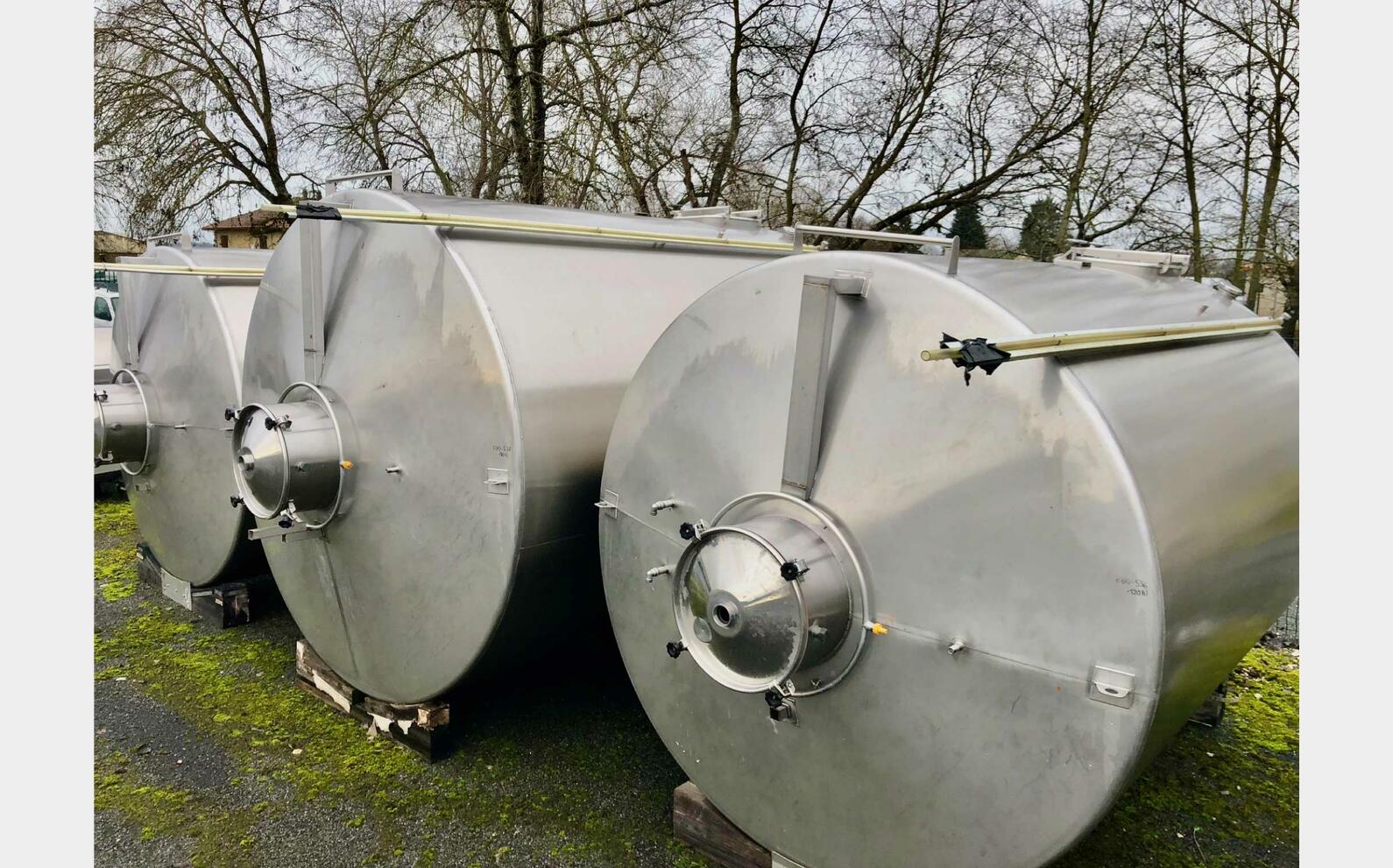 Stainless steel tank 304 120 HL (12 000 liters)