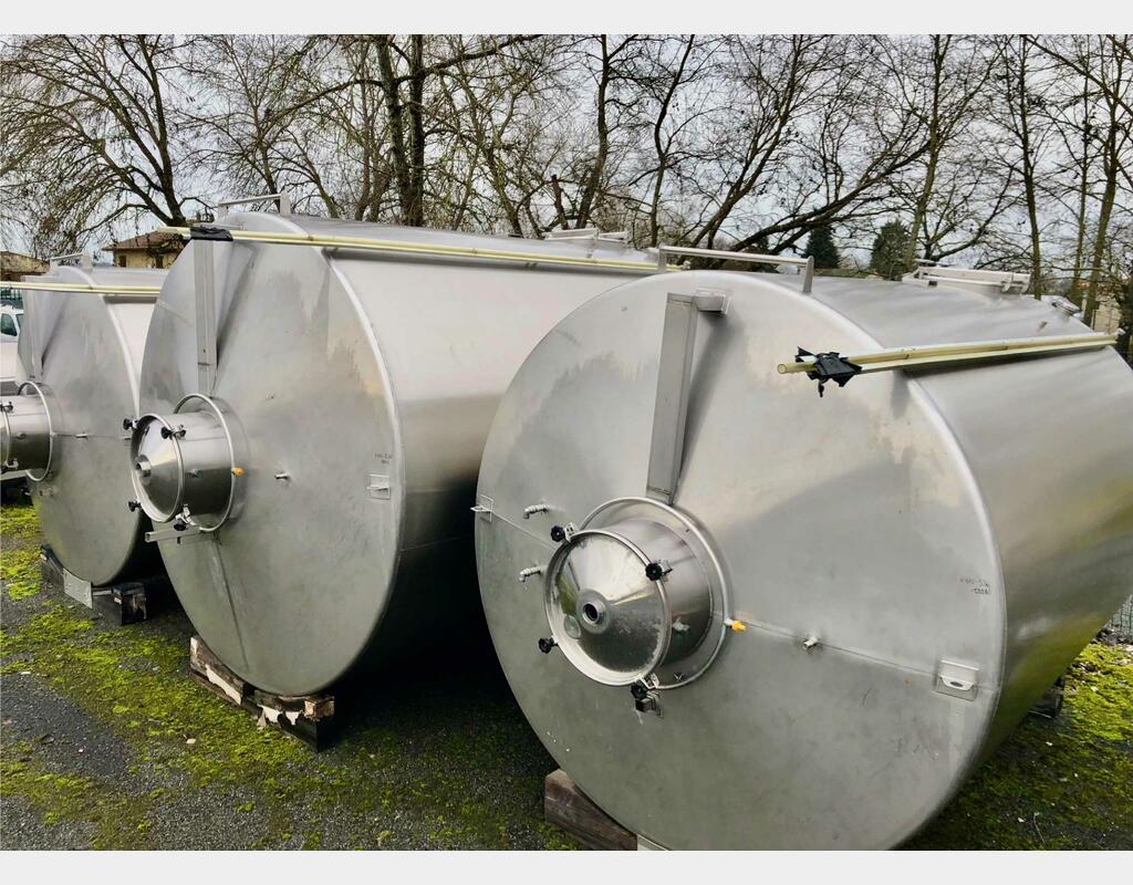 Stainless steel tank 304 - Flat bottom