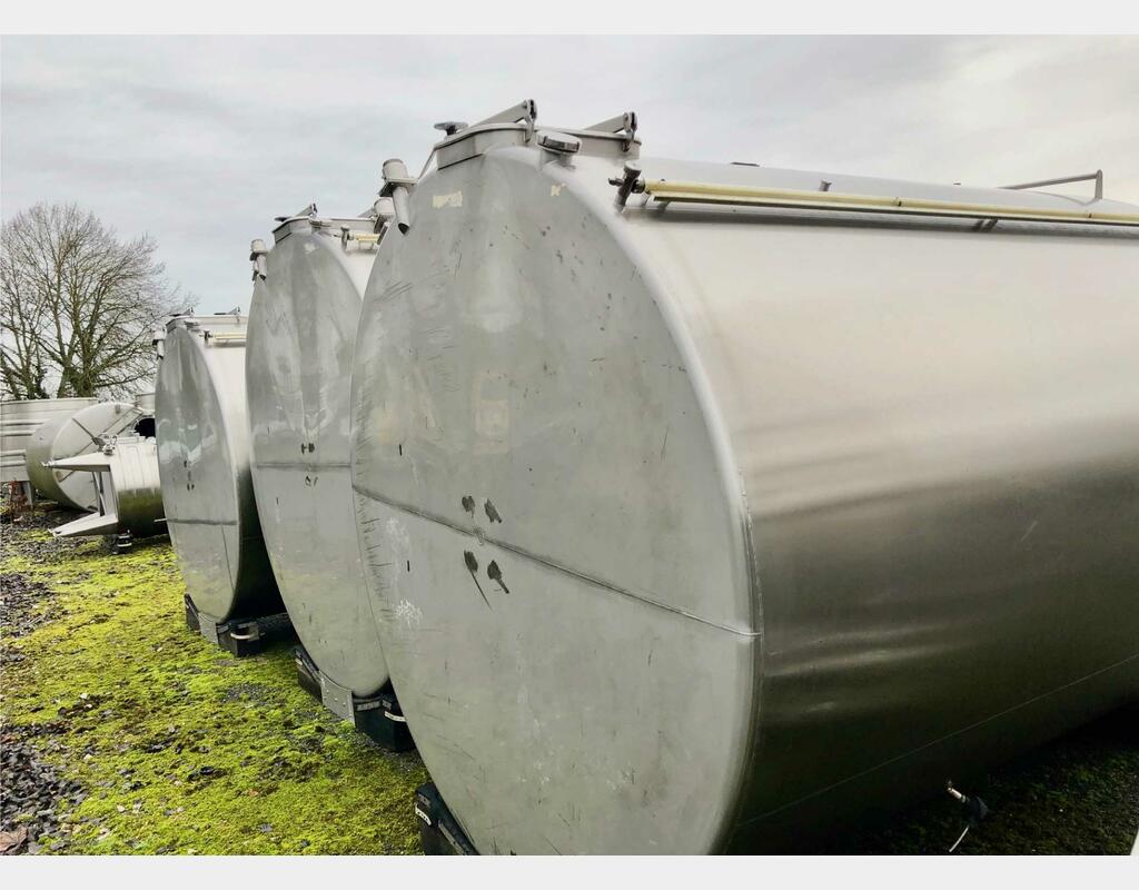 Stainless steel tank 304 - Flat bottom