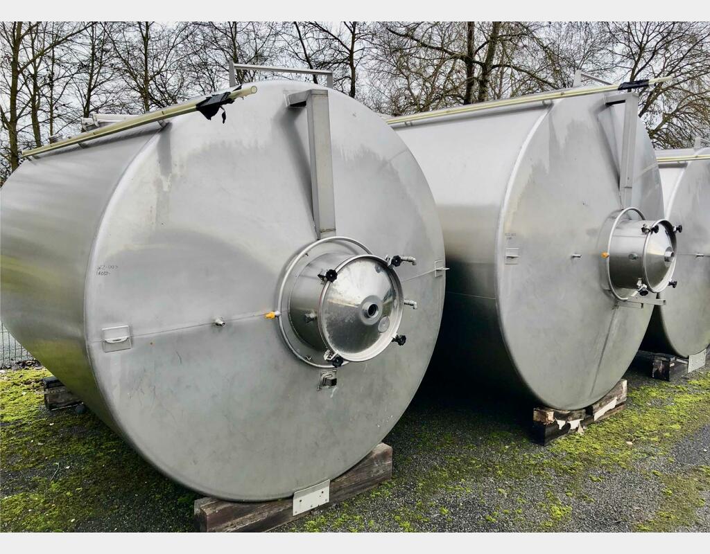 Stainless steel tank 304 - Flat bottom