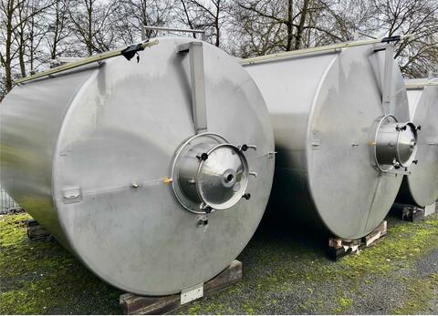 Stainless steel tank 304 - Flat bottom