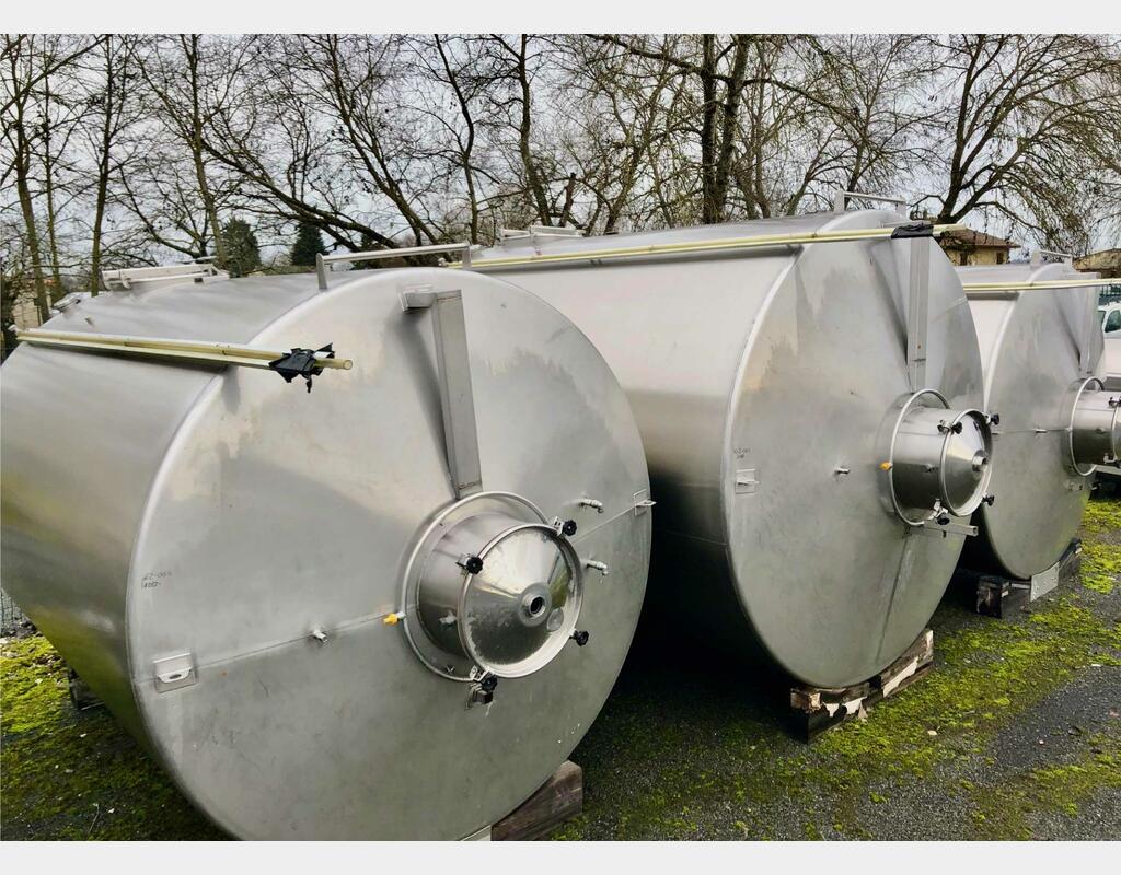 Stainless steel tank 304 - Flat bottom