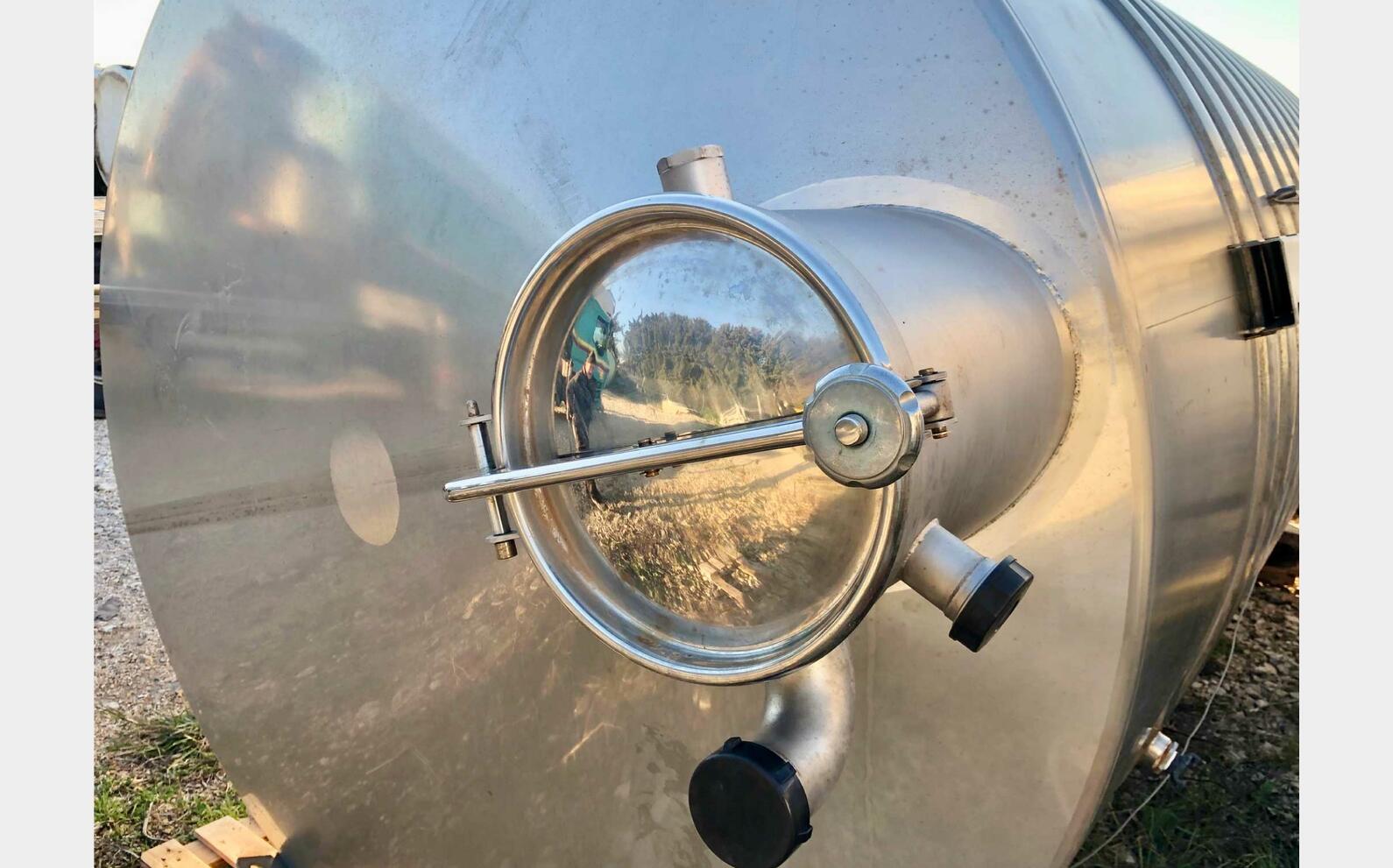 316 stainless steel storage tank 123 HL (12 300 liters) PIERRE GUERIN