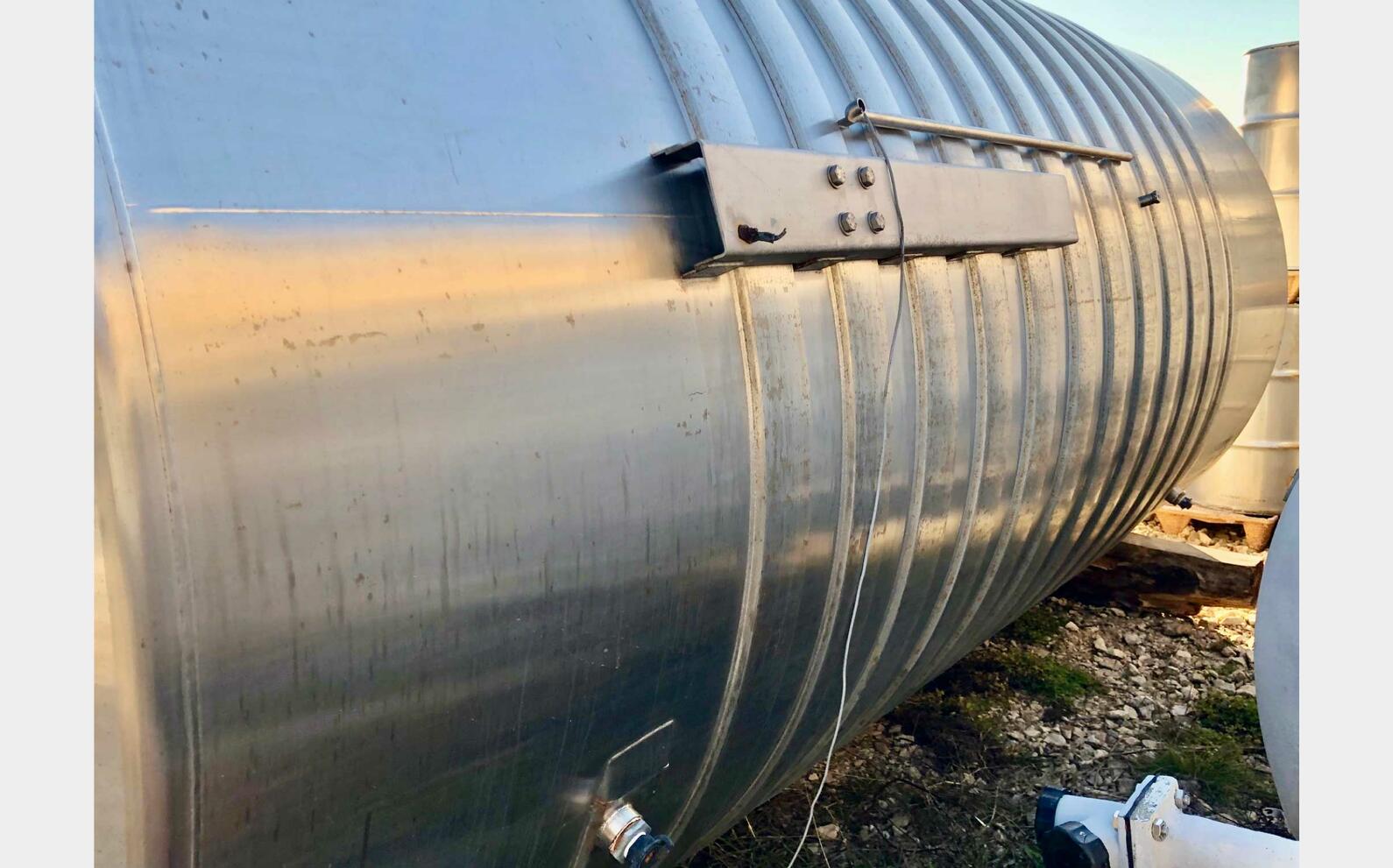 316 stainless steel storage tank 123 HL (12 300 liters) PIERRE GUERIN