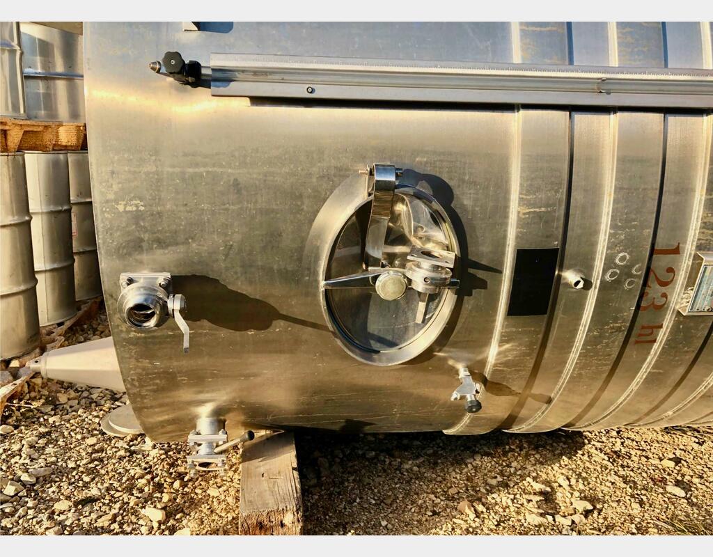 316 stainless steel tank - Vertical cylindrical