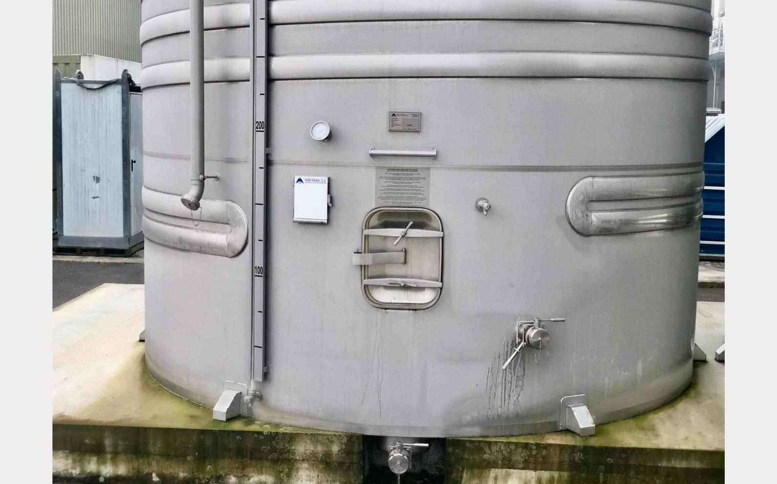 Stainless steel tank 316L 1060 HL (106 000 liters) PARCITANK