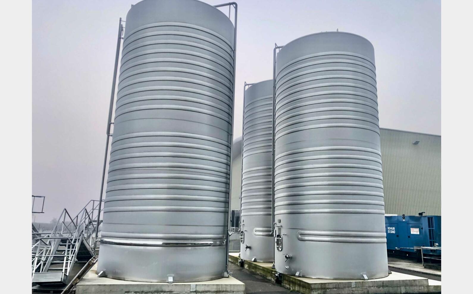 Stainless steel tank 316L 1060 HL (106 000 liters) PARCITANK