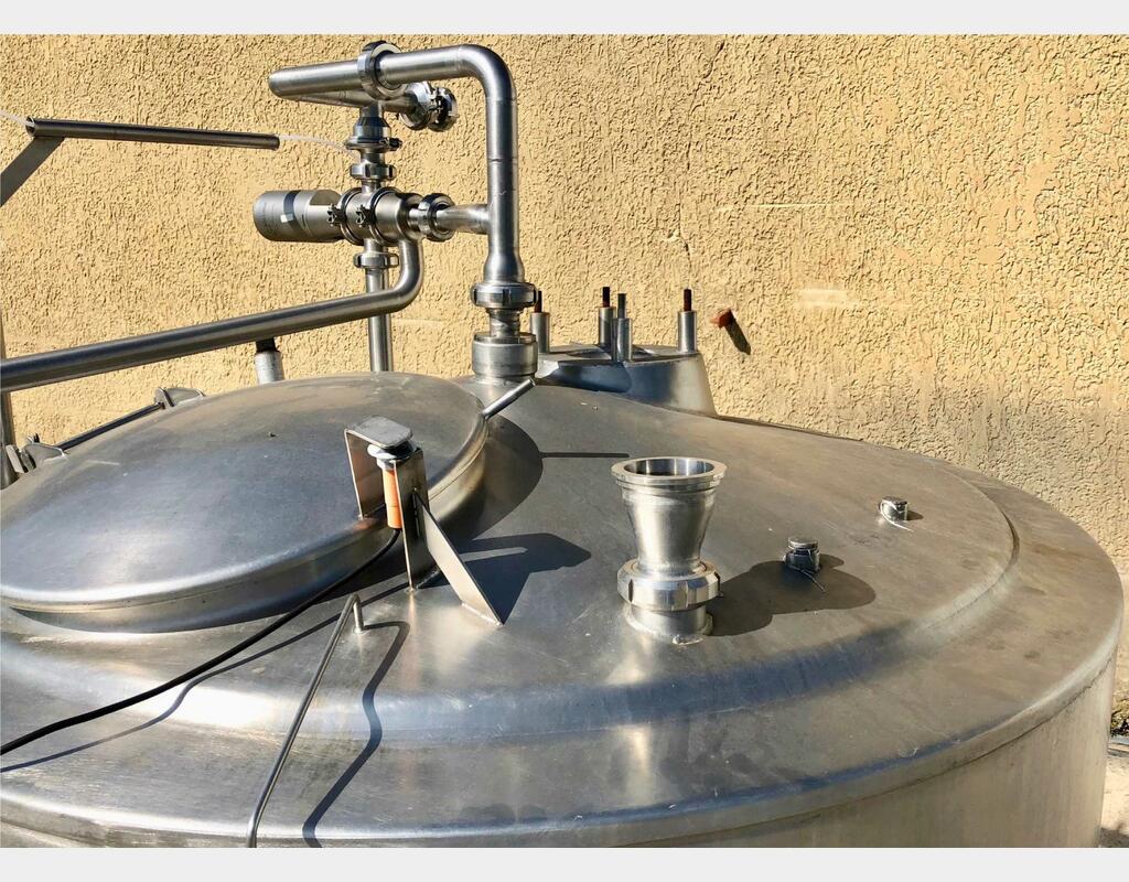 Cuve inox cylindrique - verticale ALFA LAVAL